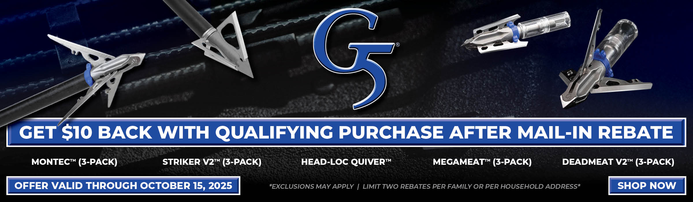 G5 Rebate